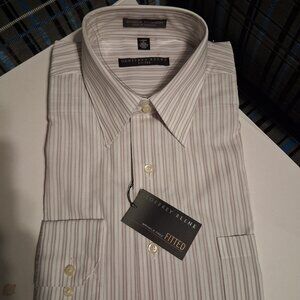 NWT Geoffrey Beene Men's Dress Shirt Large 16 34/35
